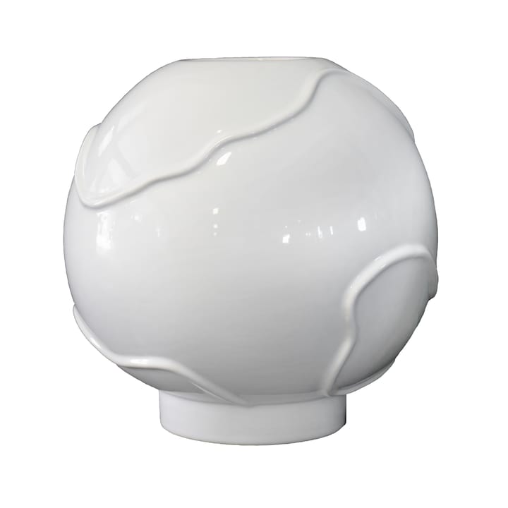 Form vas Ø25 cm - Shiny white - DBKD