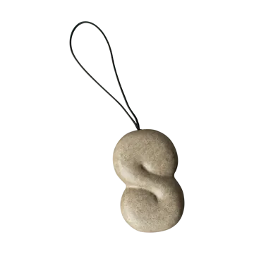 Hanging bun dekorationshänge - Beige - DBKD