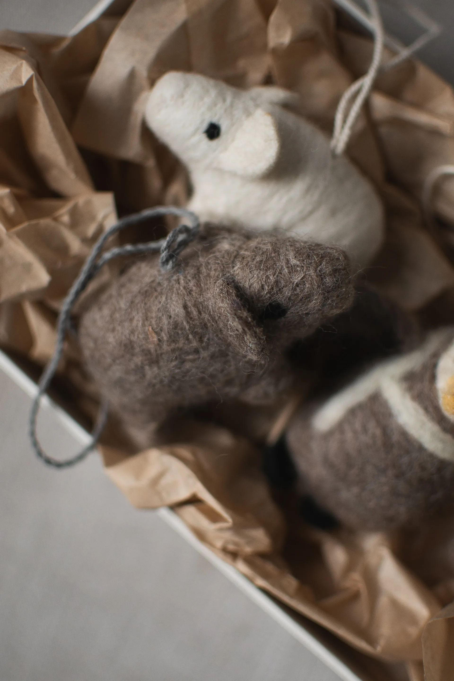 Hanging pig dekorationshänge, Beige DBKD