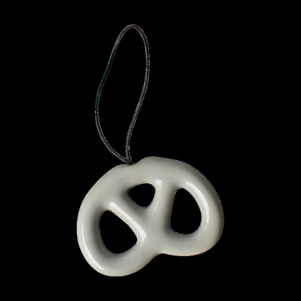 DBKD Hanging pretzel dekorationshänge Shiny mole