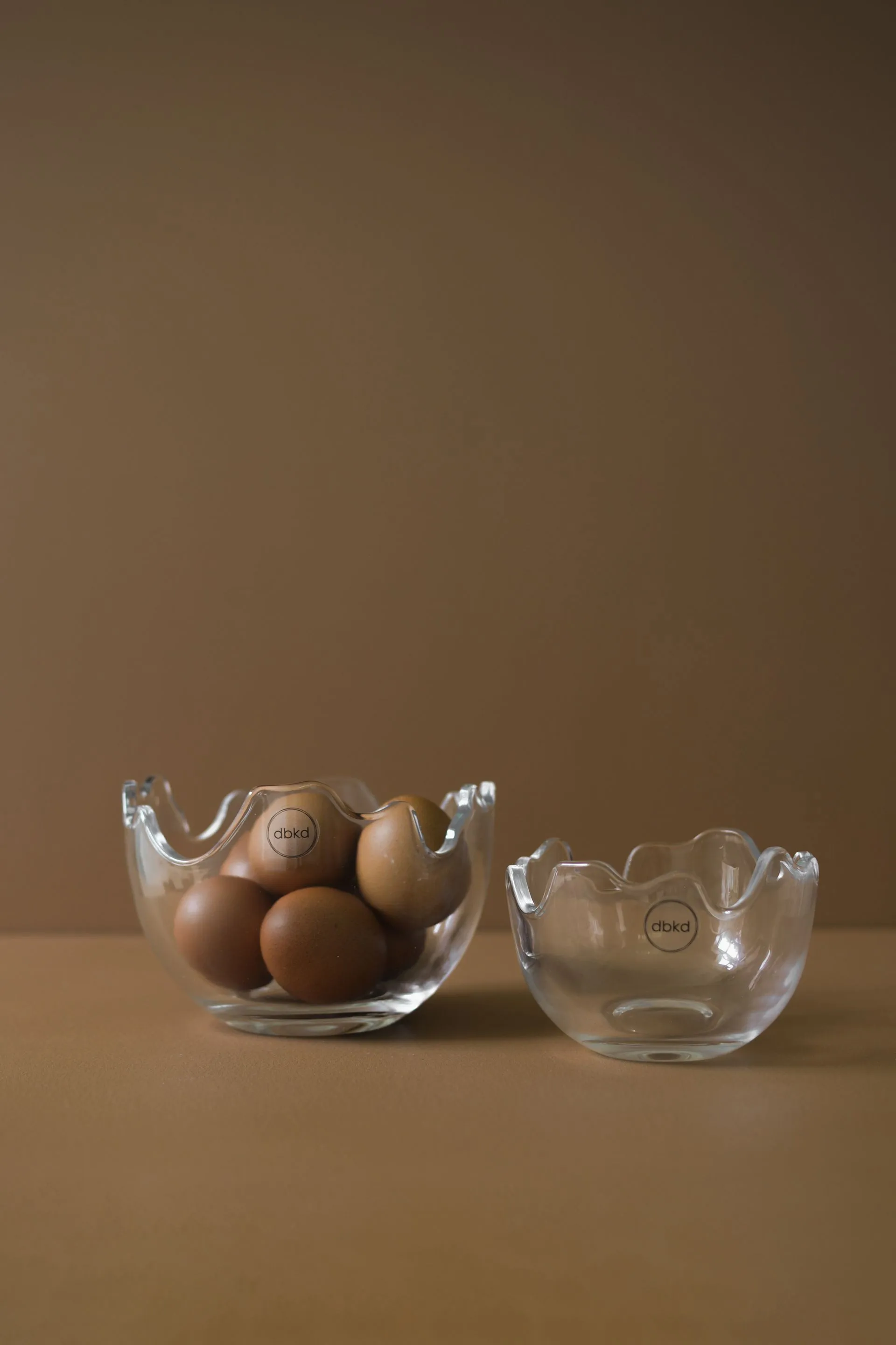 Happy Easter skål äggskal small, Clear DBKD