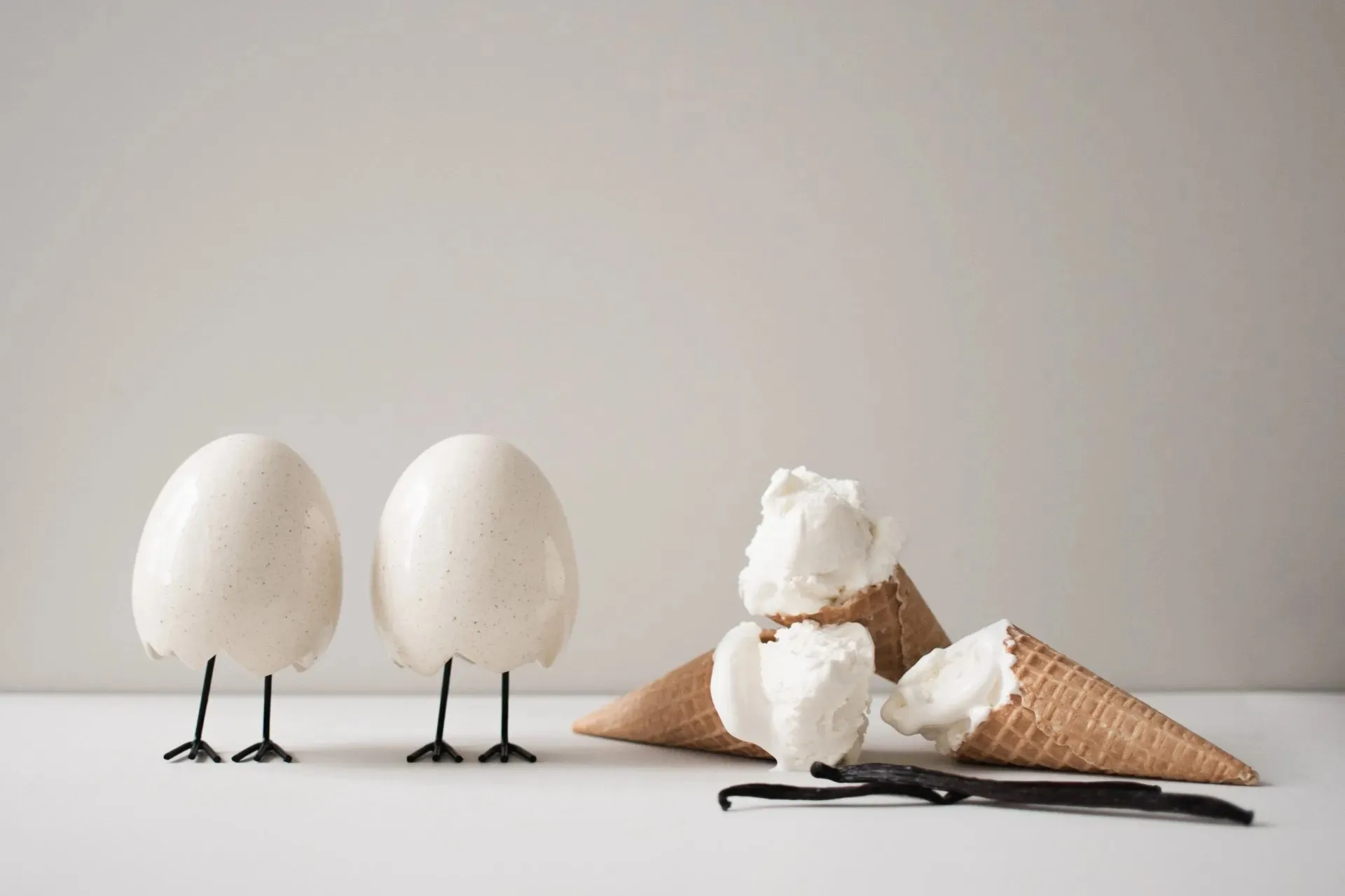 Happy feet påskdekoration, Vanilla DBKD