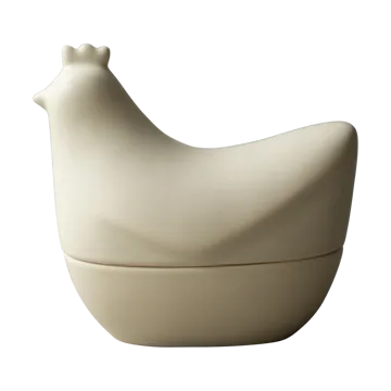 Happy hen skål - Creme - DBKD