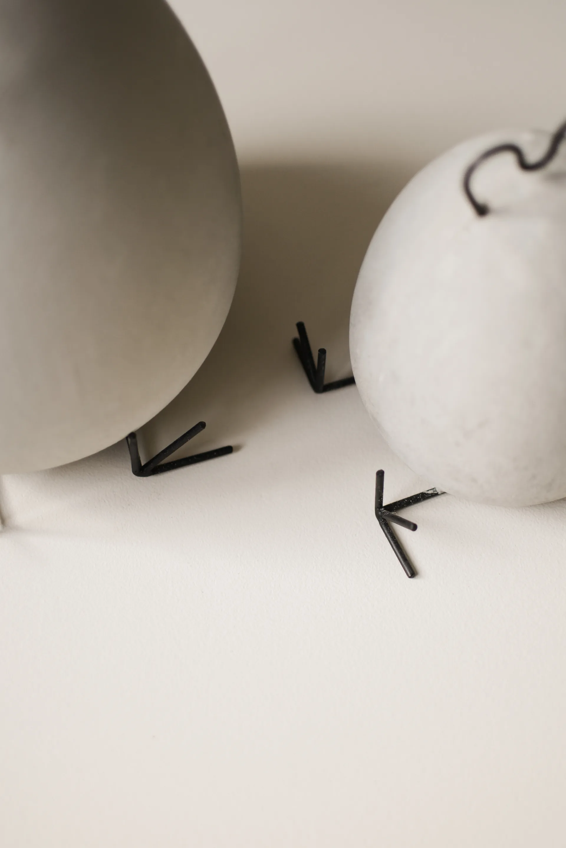 Heavy Hen påskdekoration betong, Stor DBKD