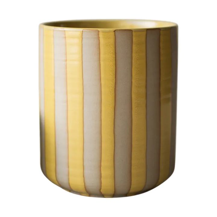 Line kruka Ø14x16 cm - Yellow - DBKD