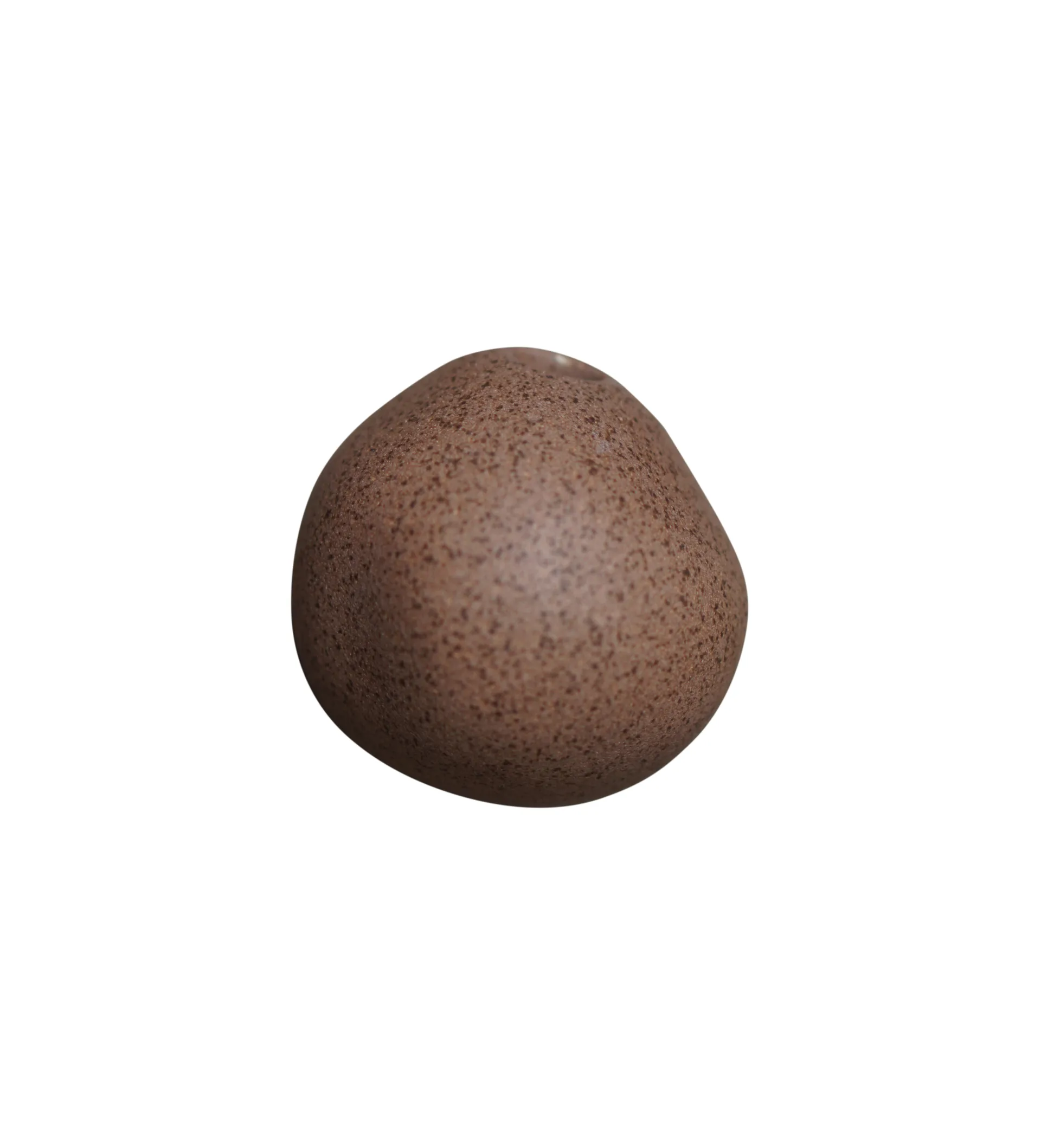 Miniature vägghängd vas brun, Small Ø8 cm DBKD