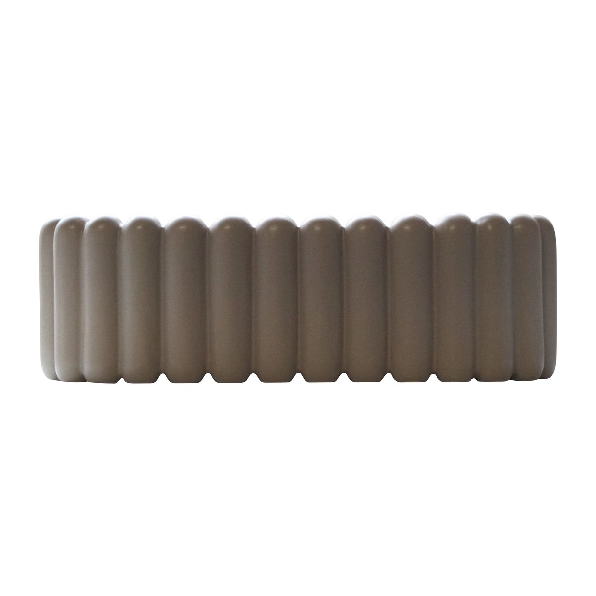 DBKD Mist kruka oval small 35 cm Dust | Skandinavisk Design | Krukor | Beige