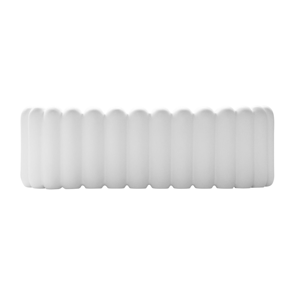 DBKD Mist kruka oval small 35 cm White | Skandinavisk Design | Krukor | Vit