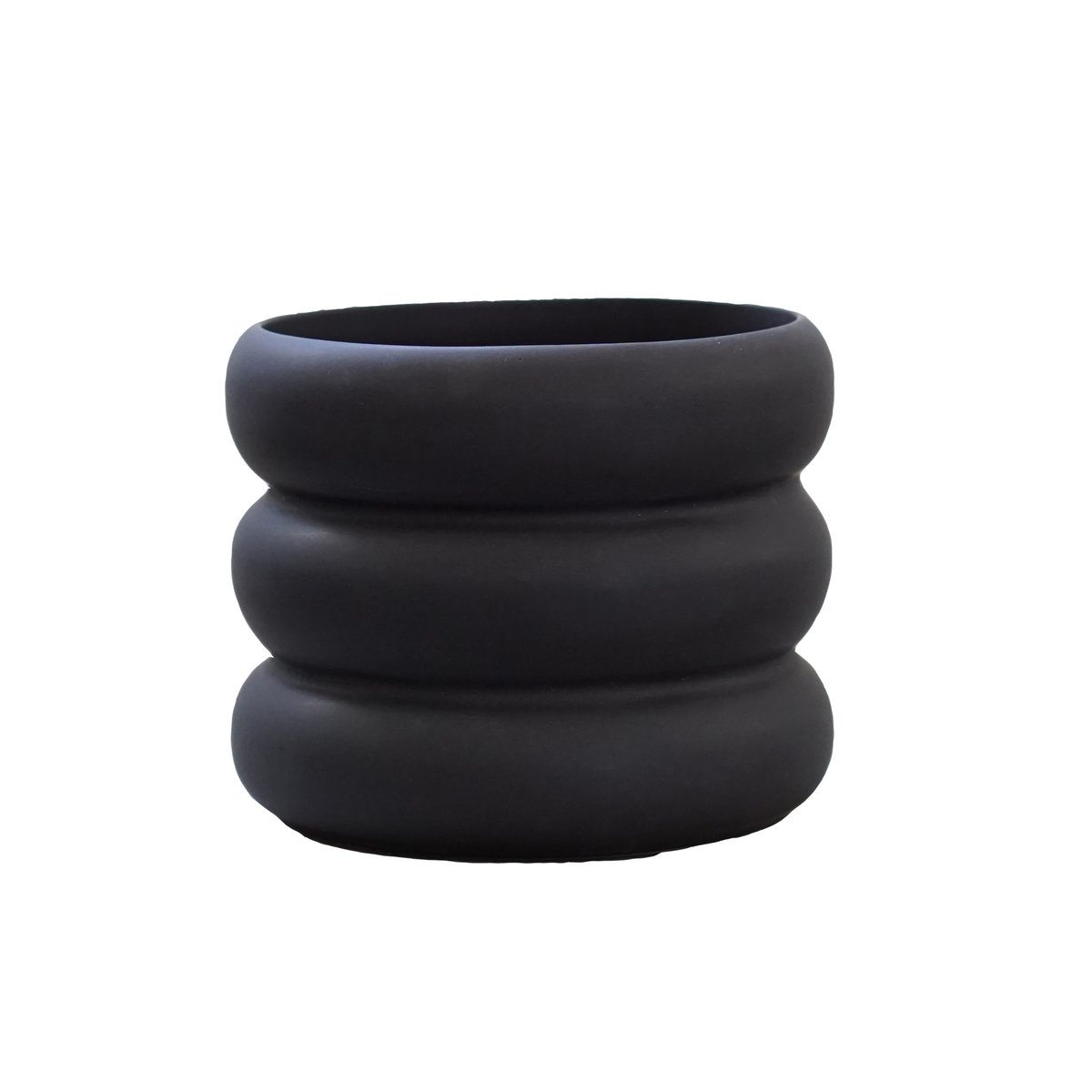DBKD Mud kruka svart Small 10 cm | Skandinavisk Design | Krukor | Svart