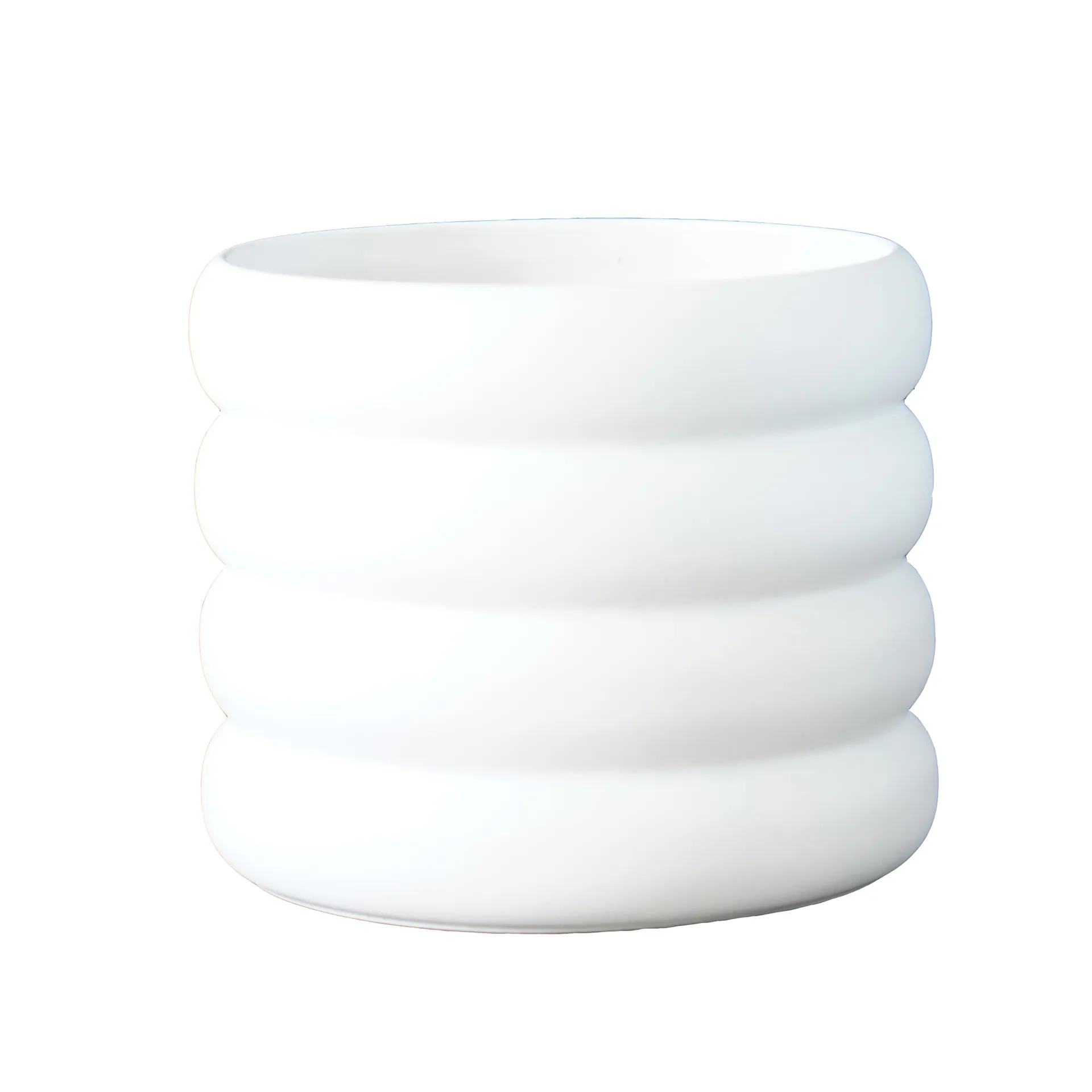 Mud kruka vit, Medium, Ø 14 cm DBKD