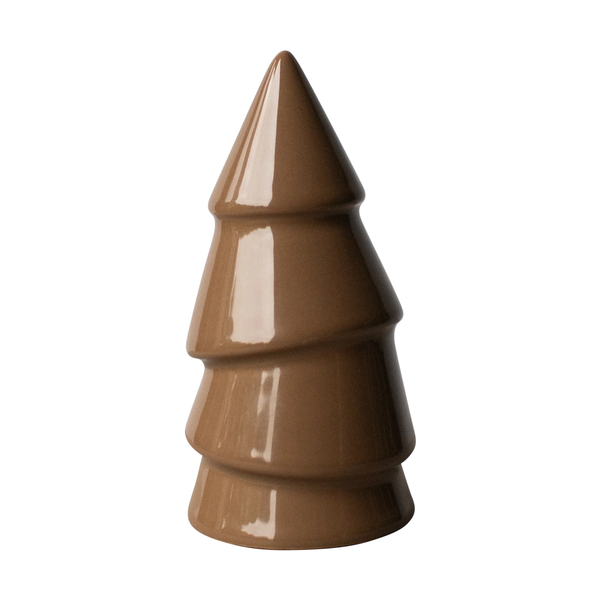 Narrow dekoration 14 cm, Shiny nougat DBKD