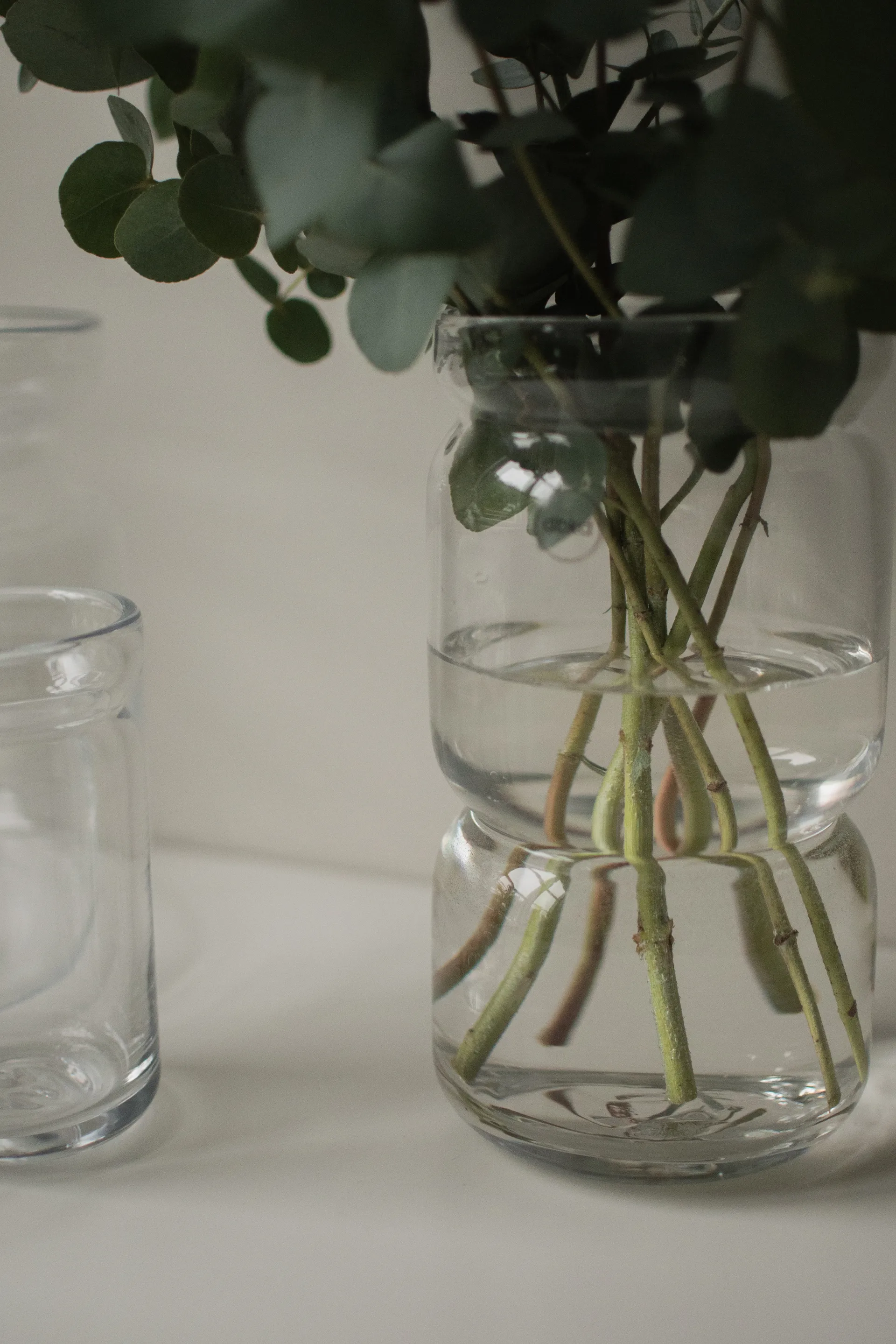 Neck vas, Clear, Ø12x22,5 cm DBKD