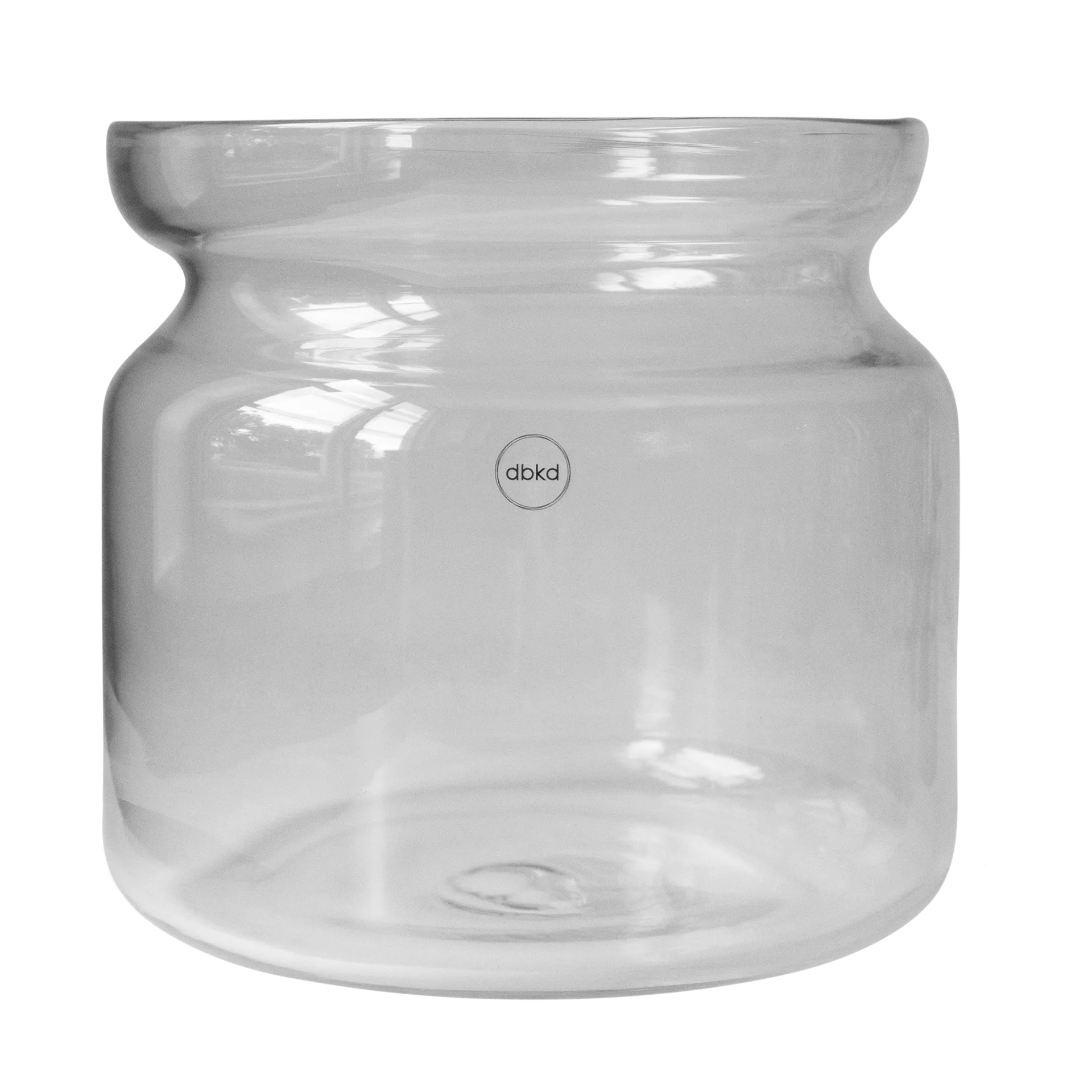 Neck vas, Clear, Ø22,5x20 cm DBKD