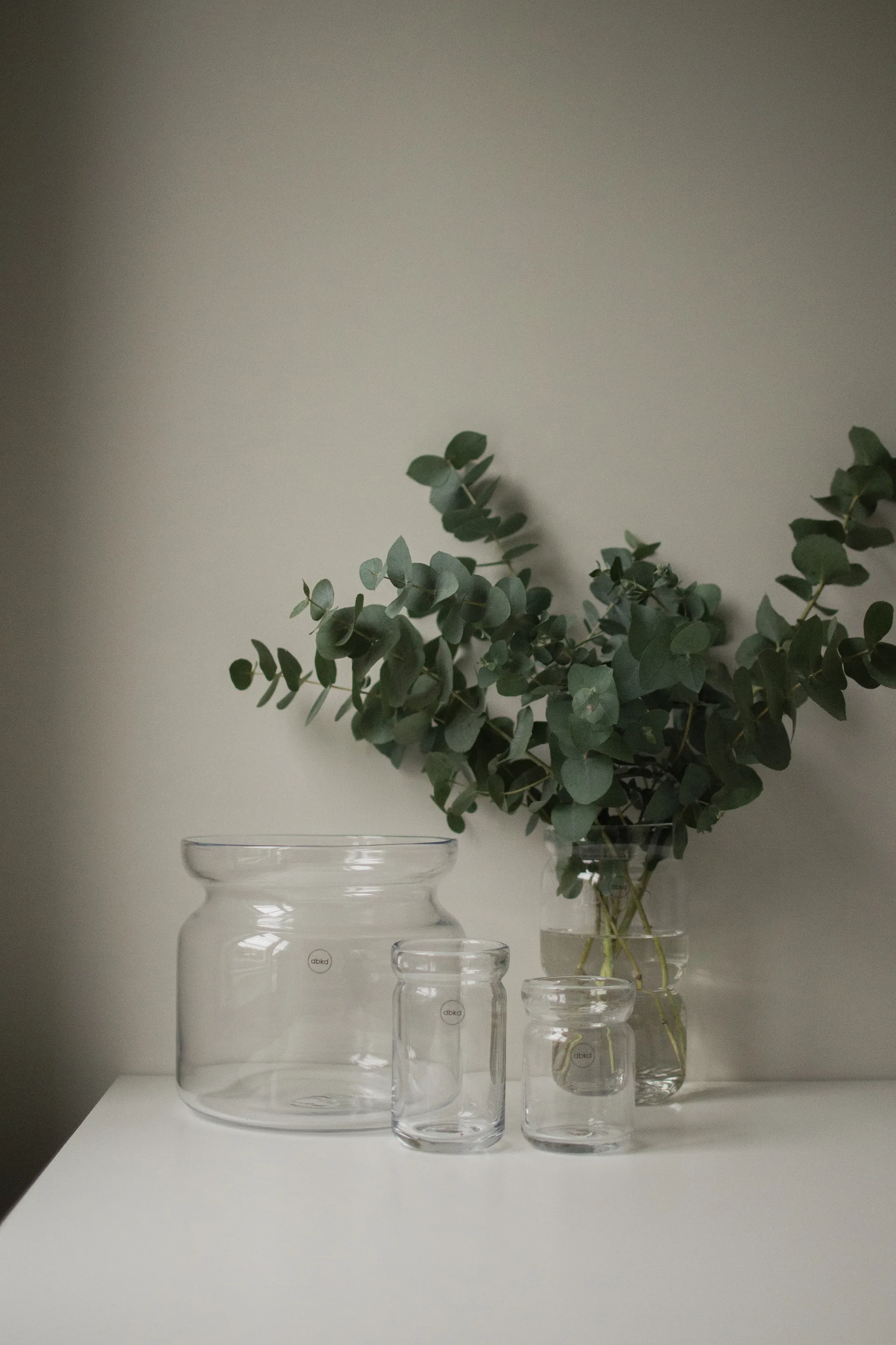 Neck vas, Clear, Ø22,5x20 cm DBKD