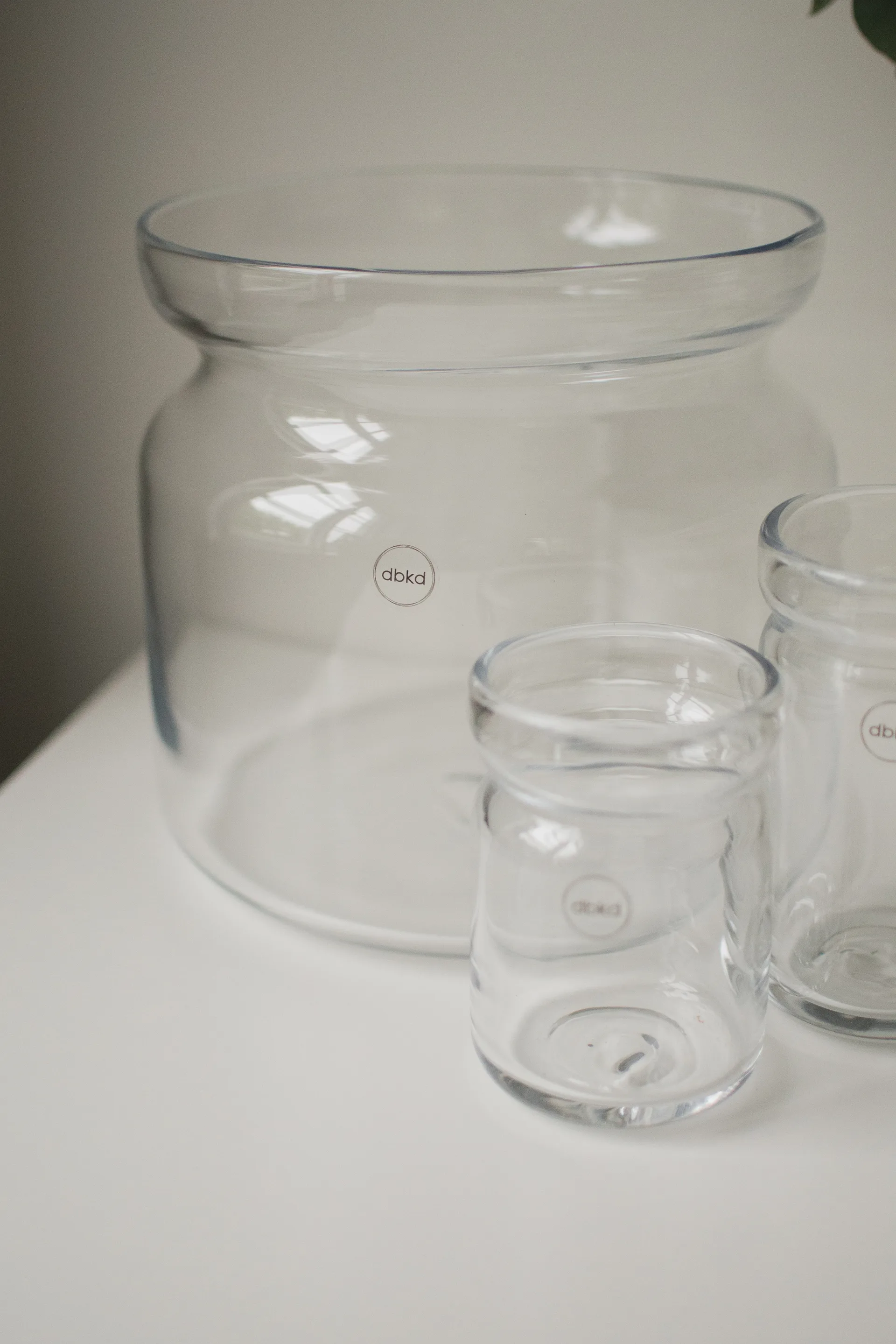 Neck vas, Clear, Ø22,5x20 cm DBKD