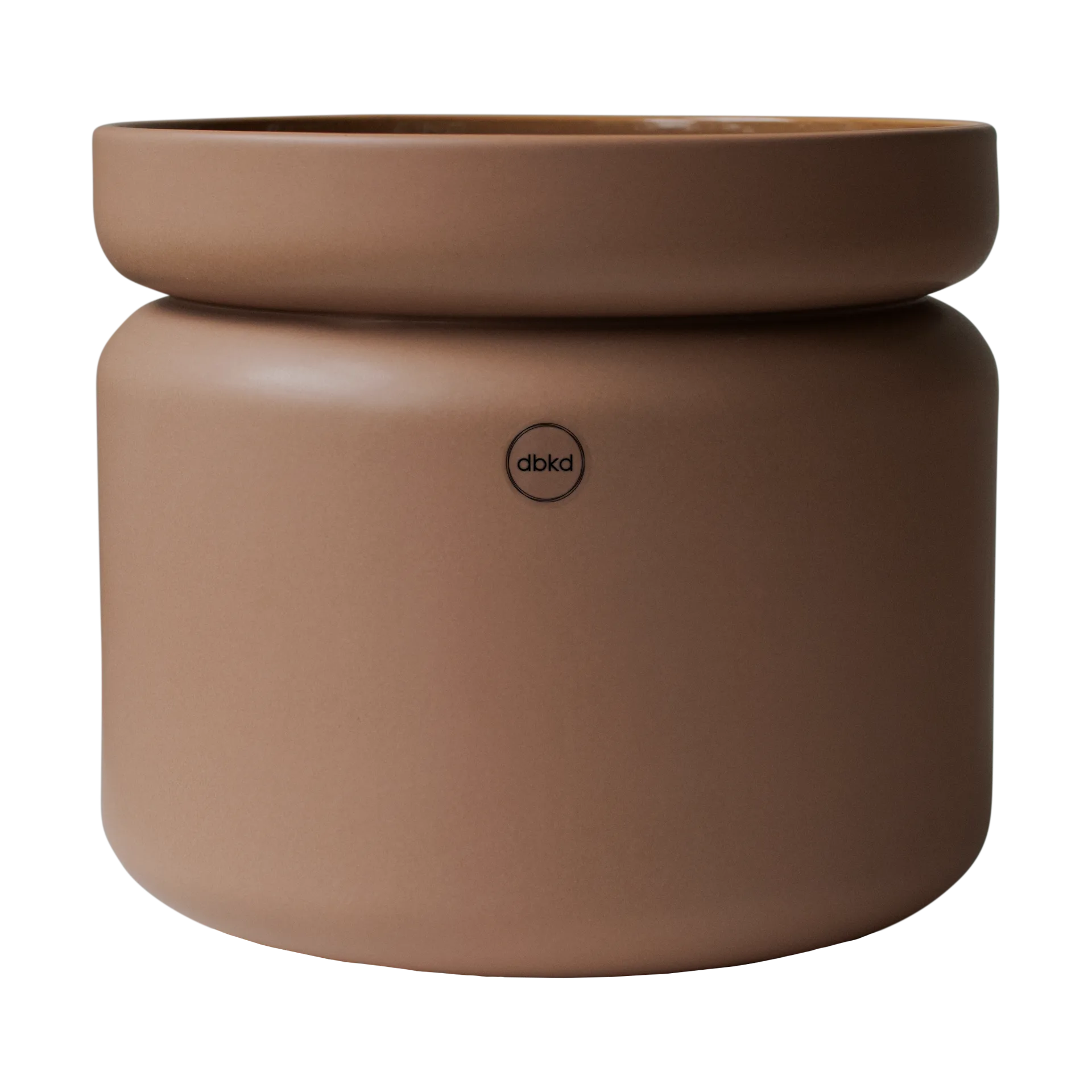 Neck vas, Nougat, Ø22,5x20 cm DBKD