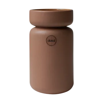 Neck vas - Nougat, Ø8x15 cm - DBKD