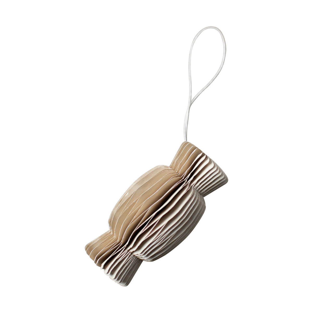 DBKD Paper candy julhänge Beige | Skandinavisk Design | Dekorationsdetaljer | Beige