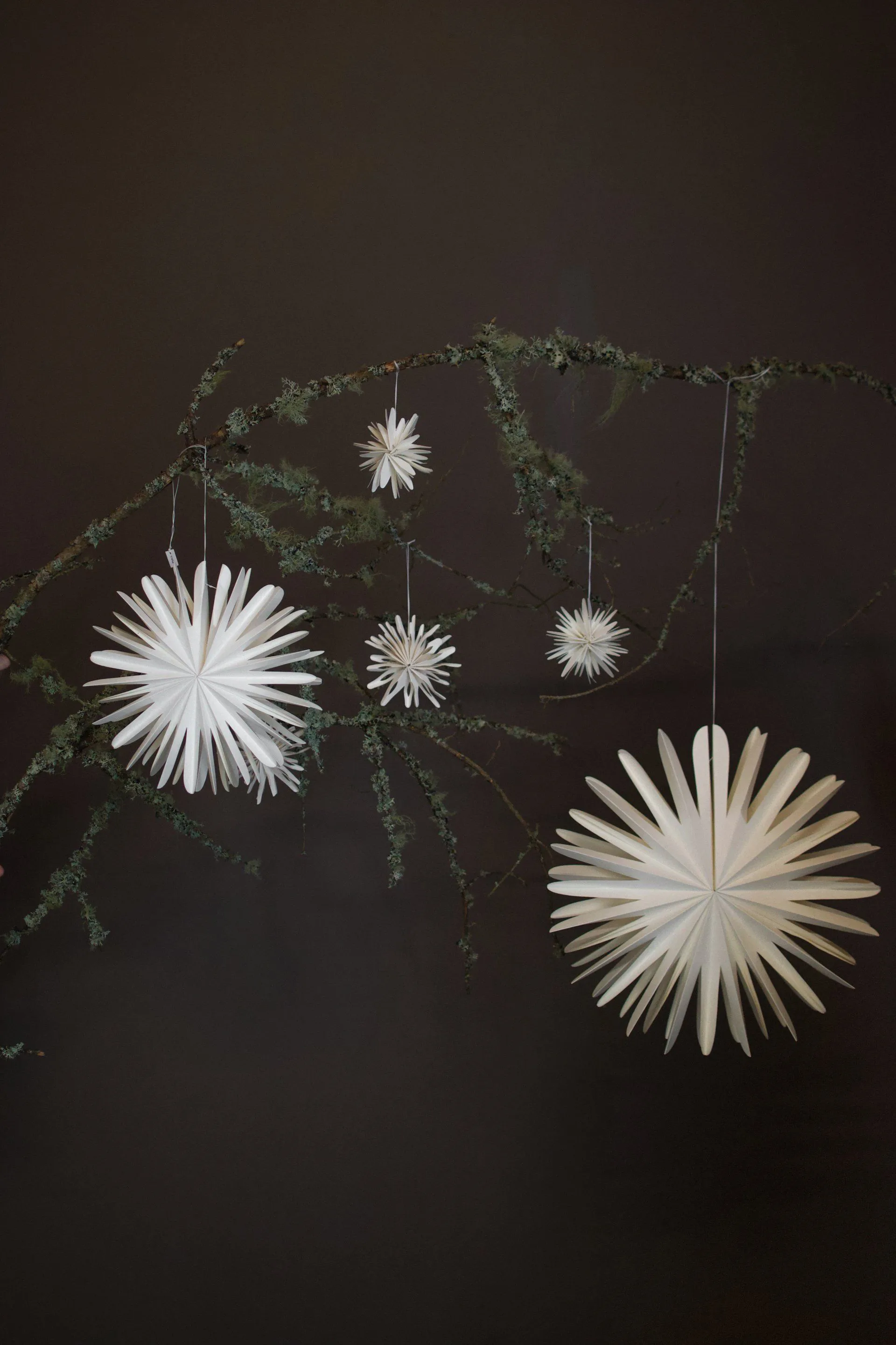 Paper flake julhänge, Extra stor DBKD