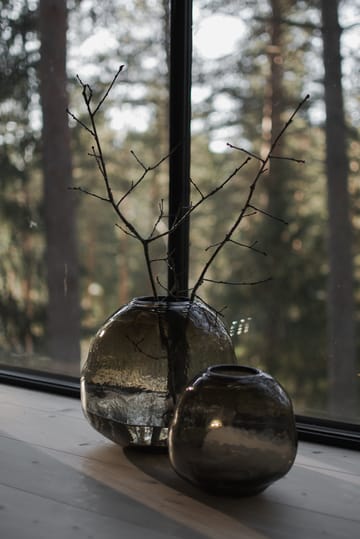Pebble vas brun - Stor Ø28 cm - DBKD