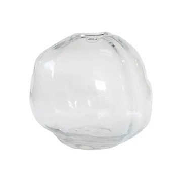 Pebble vas - Transparent, liten Ø20 cm - DBKD
