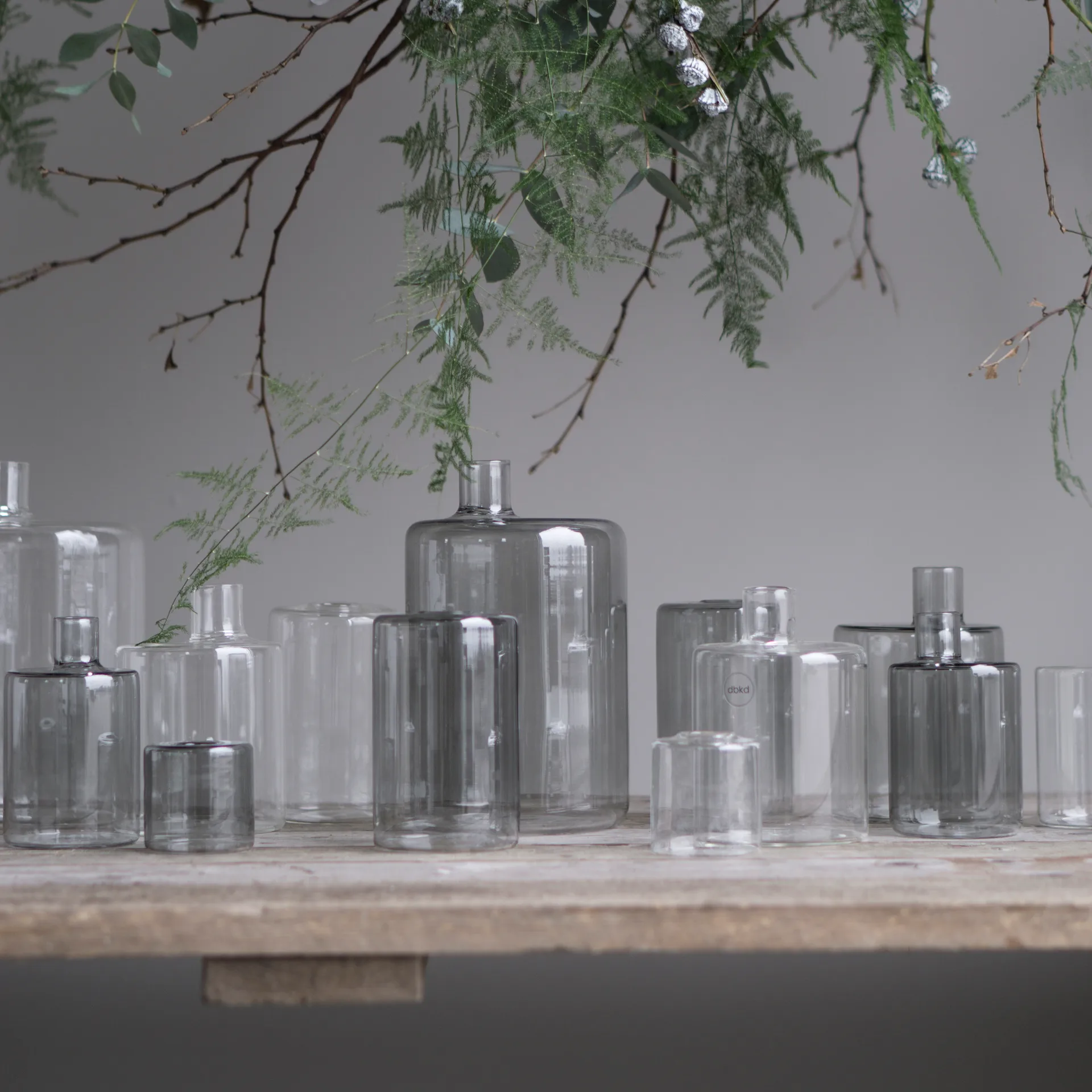 Pipe glasvas smoke, XL DBKD