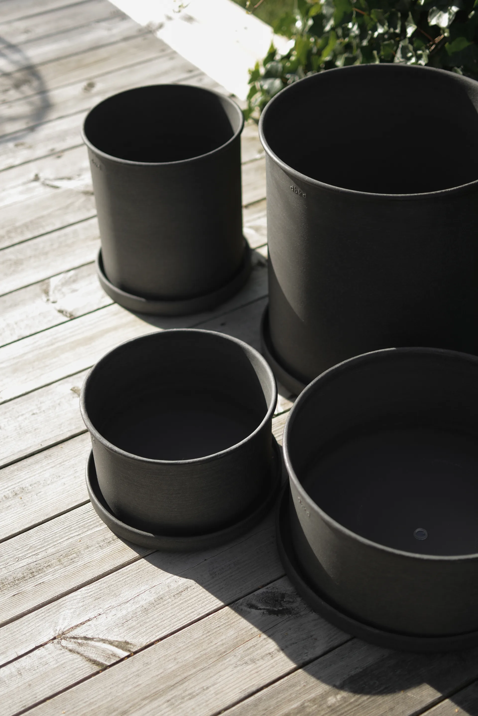 Plant pot kruka large 2-pack, Black DBKD