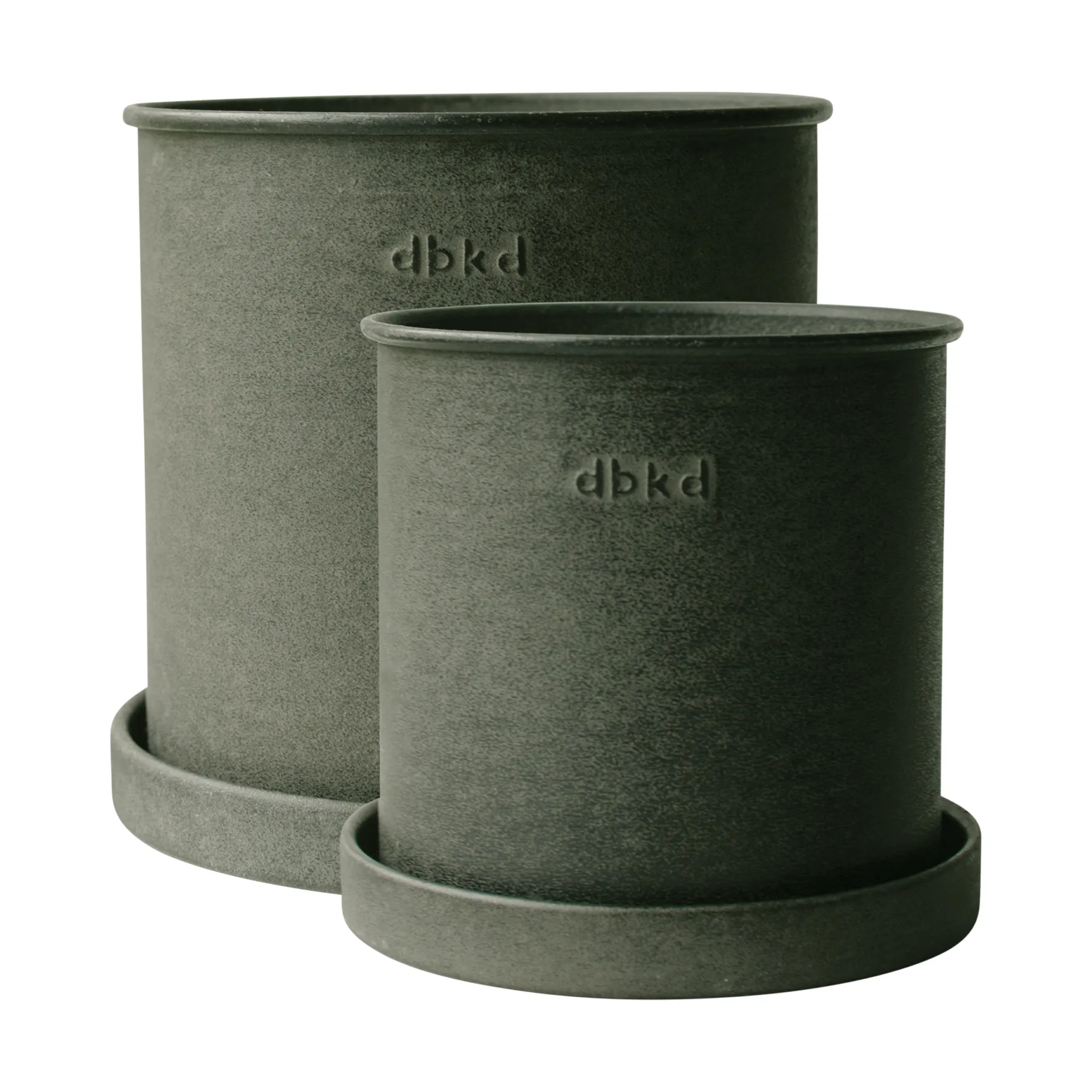 Plant pot kruka small 2-pack, Green DBKD