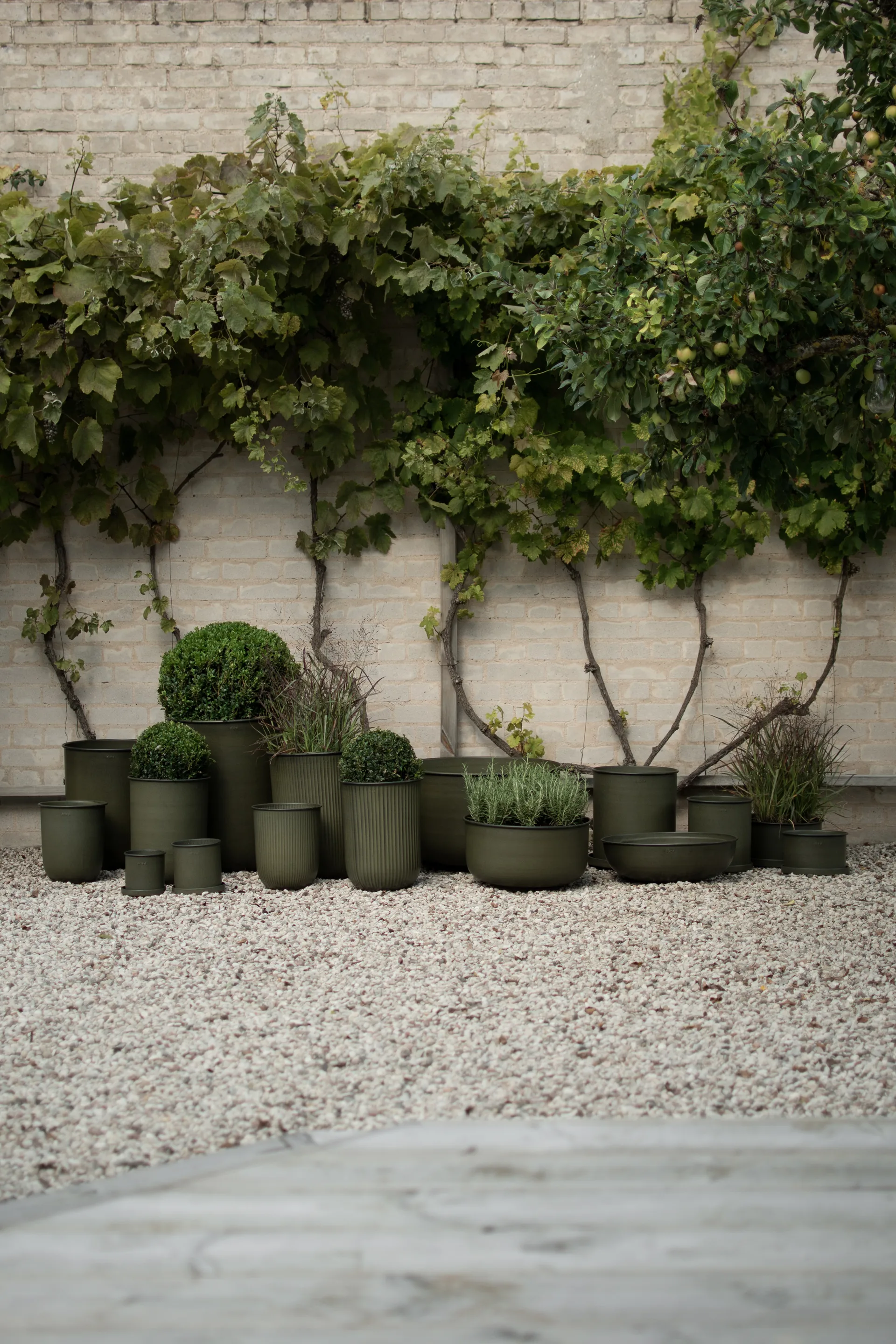 Plant pot kruka small 2-pack, Green DBKD