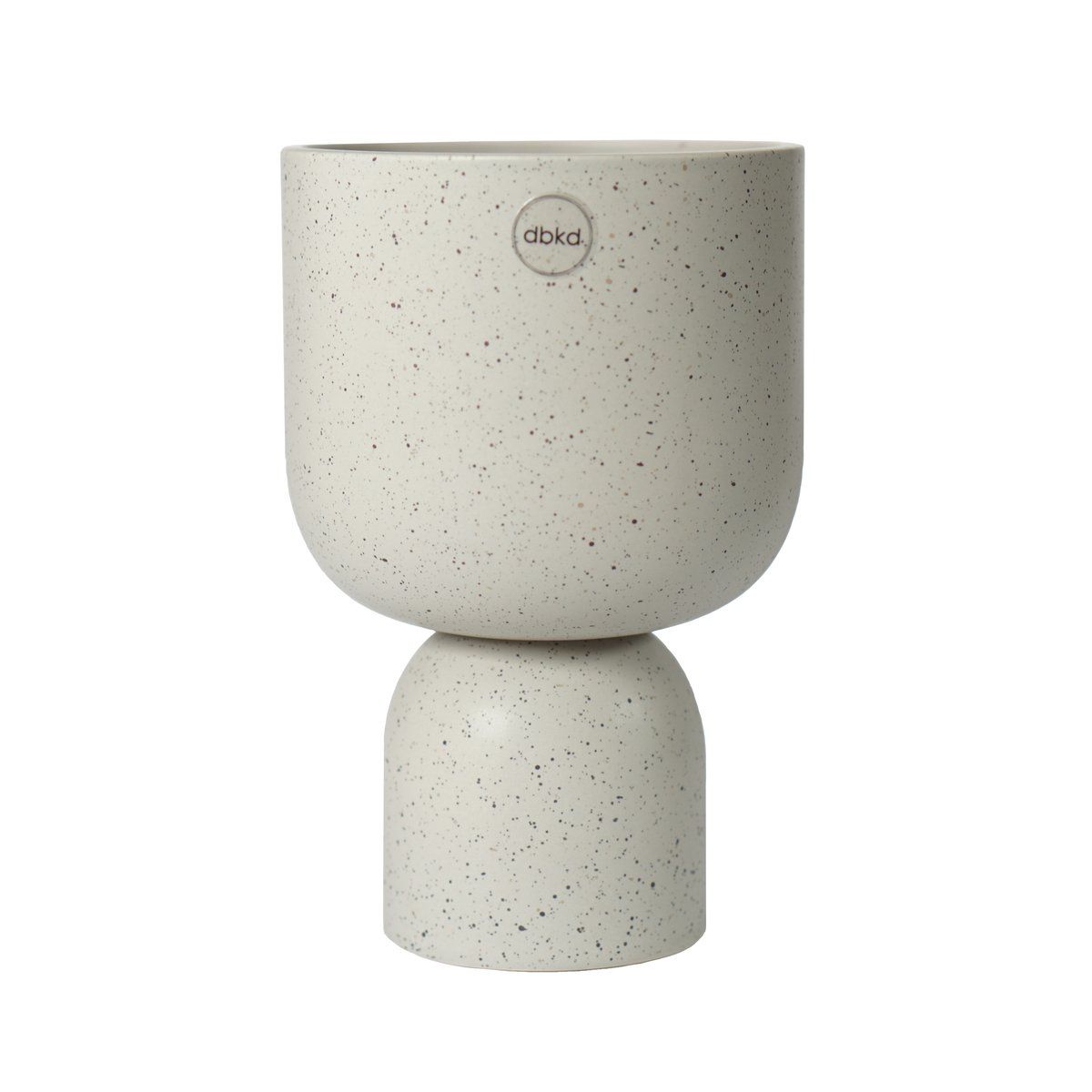DBKD Post kruka 13 cm Mole dot | Skandinavisk Design | Krukor | Beige