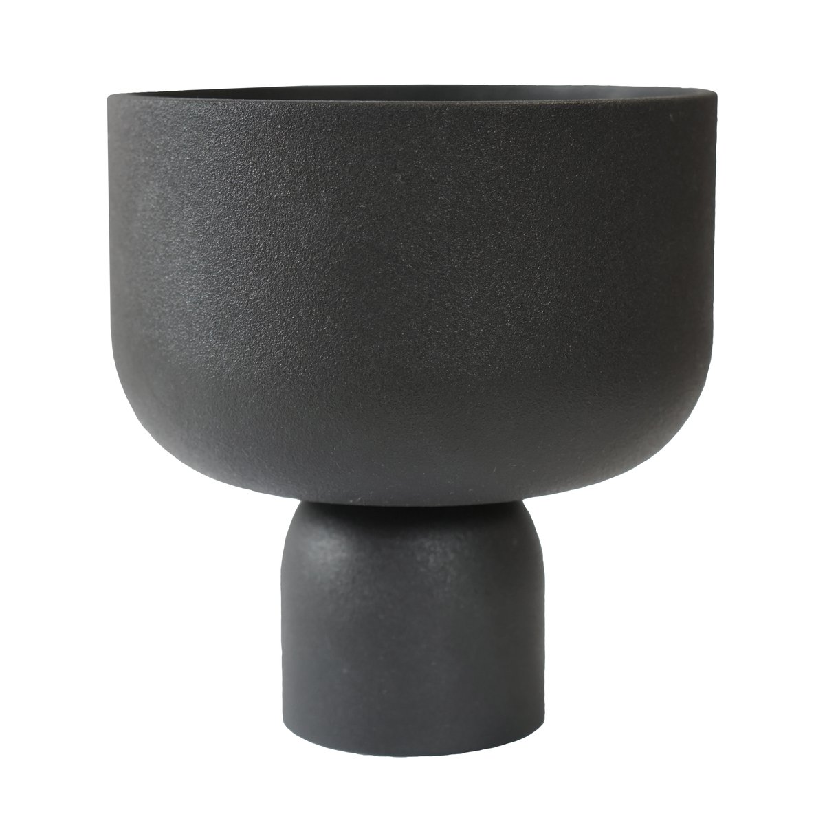 DBKD Post kruka 18 cm Cast iron | Skandinavisk Design | Krukor | Svart