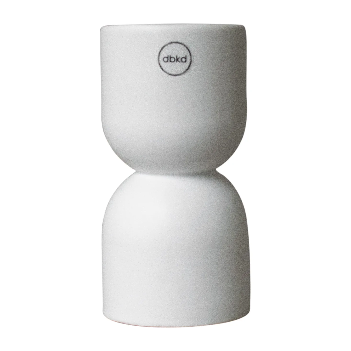 Post ljusstake 16 cm, White DBKD