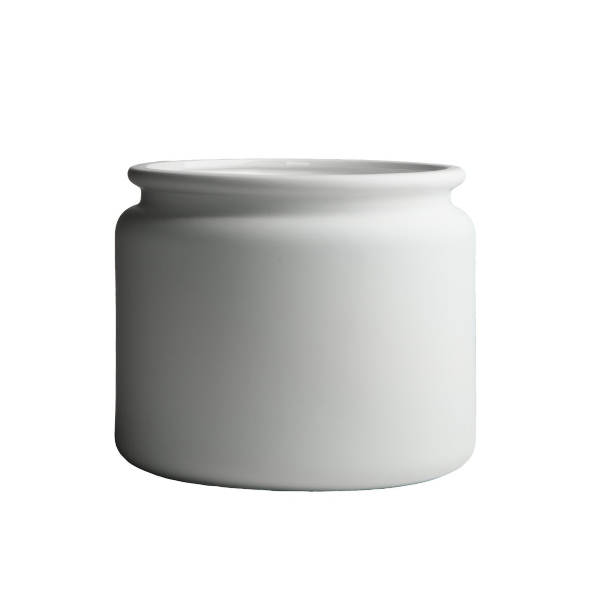 DBKD Pure kruka vit liten, 16 cm | Skandinavisk Design | Krukor | Vit