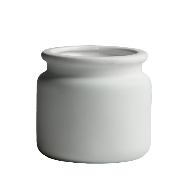 DBKD Pure kruka vit mini, 10 cm | Skandinavisk Design | Krukor | Vit