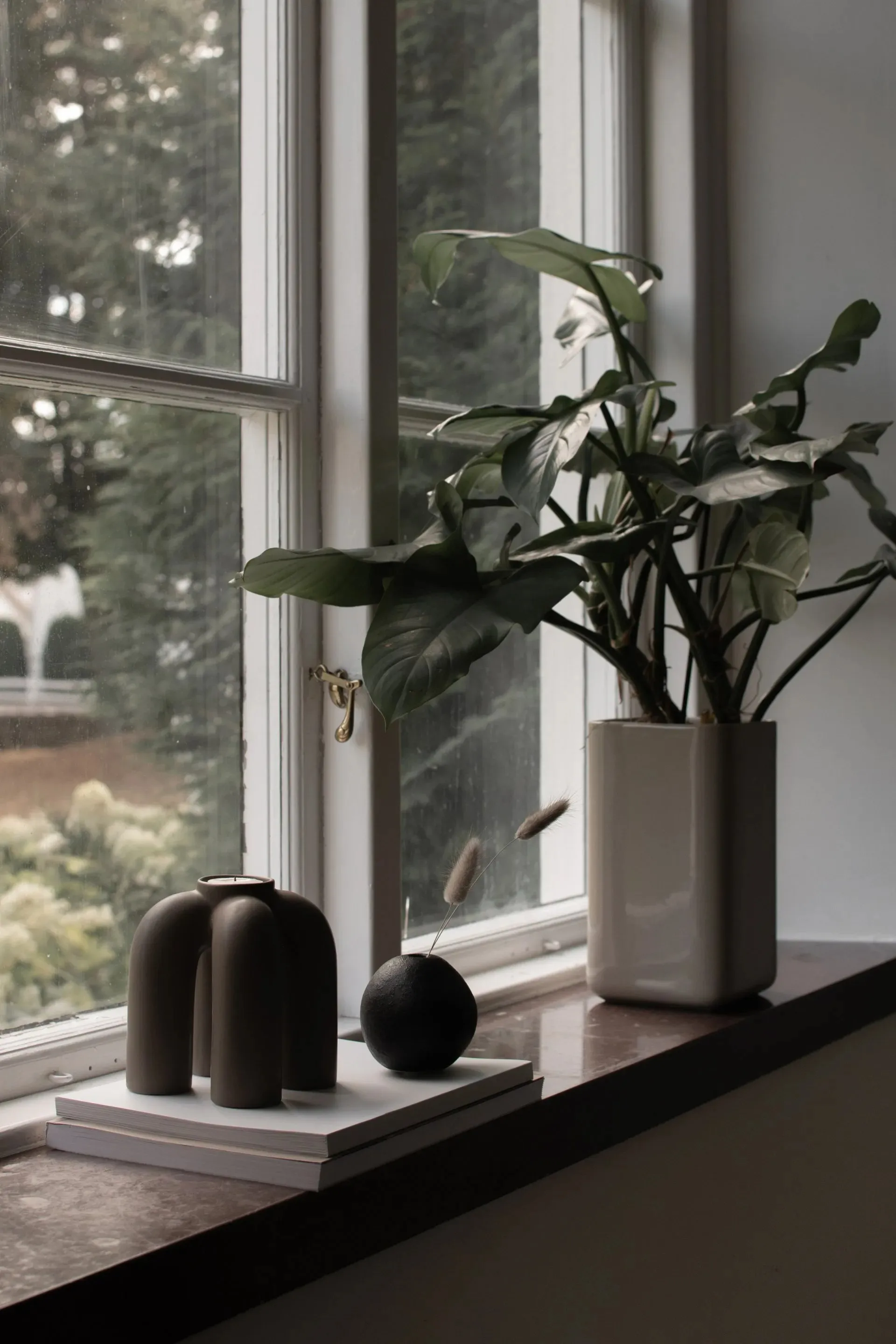 Rope värmeljusstake 14x14 cm, Dust DBKD