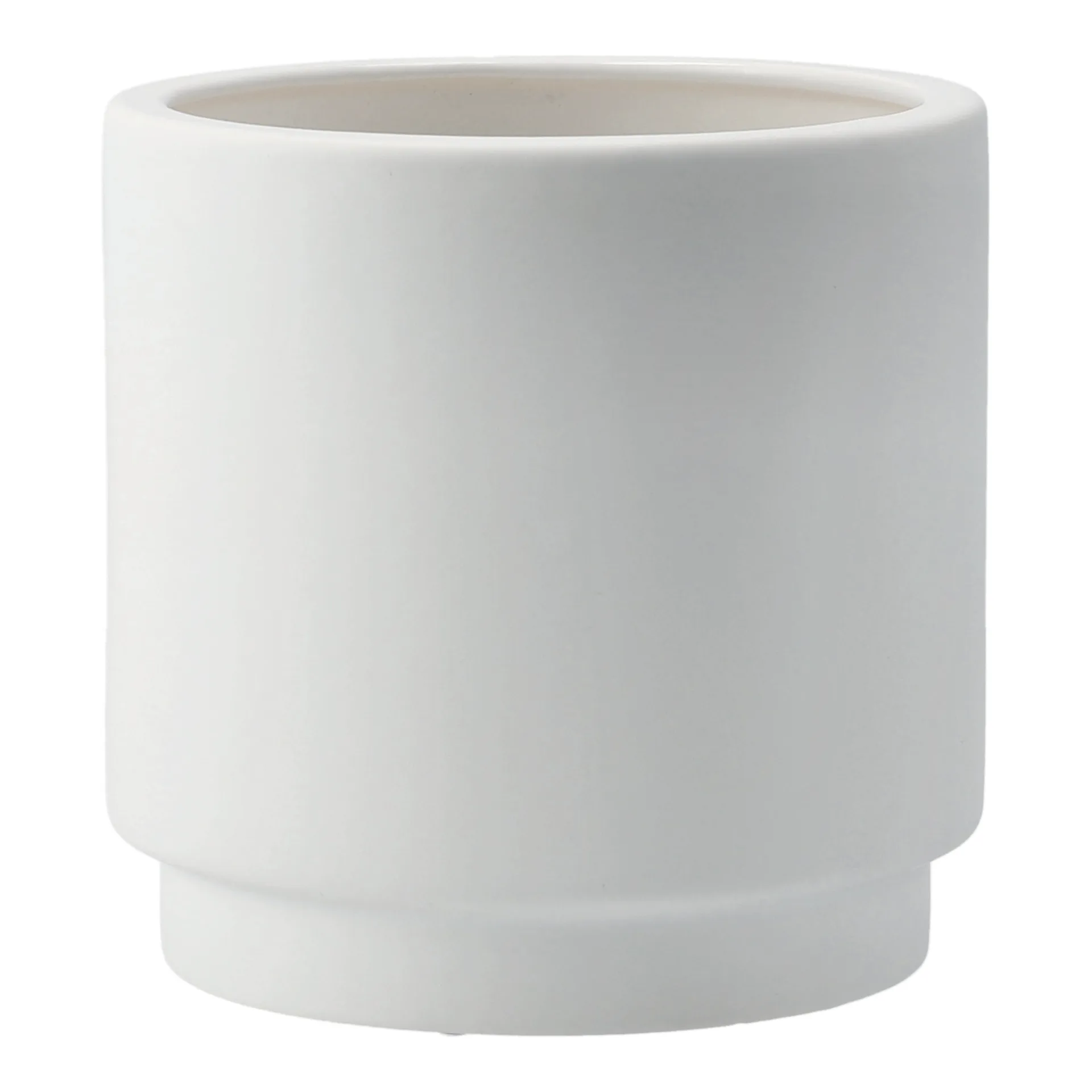 Solid kruka white, Mellan Ø16 cm DBKD