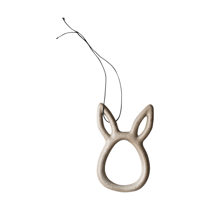 Sprinkle rabbit påskhänge 8 cm, Beige DBKD
