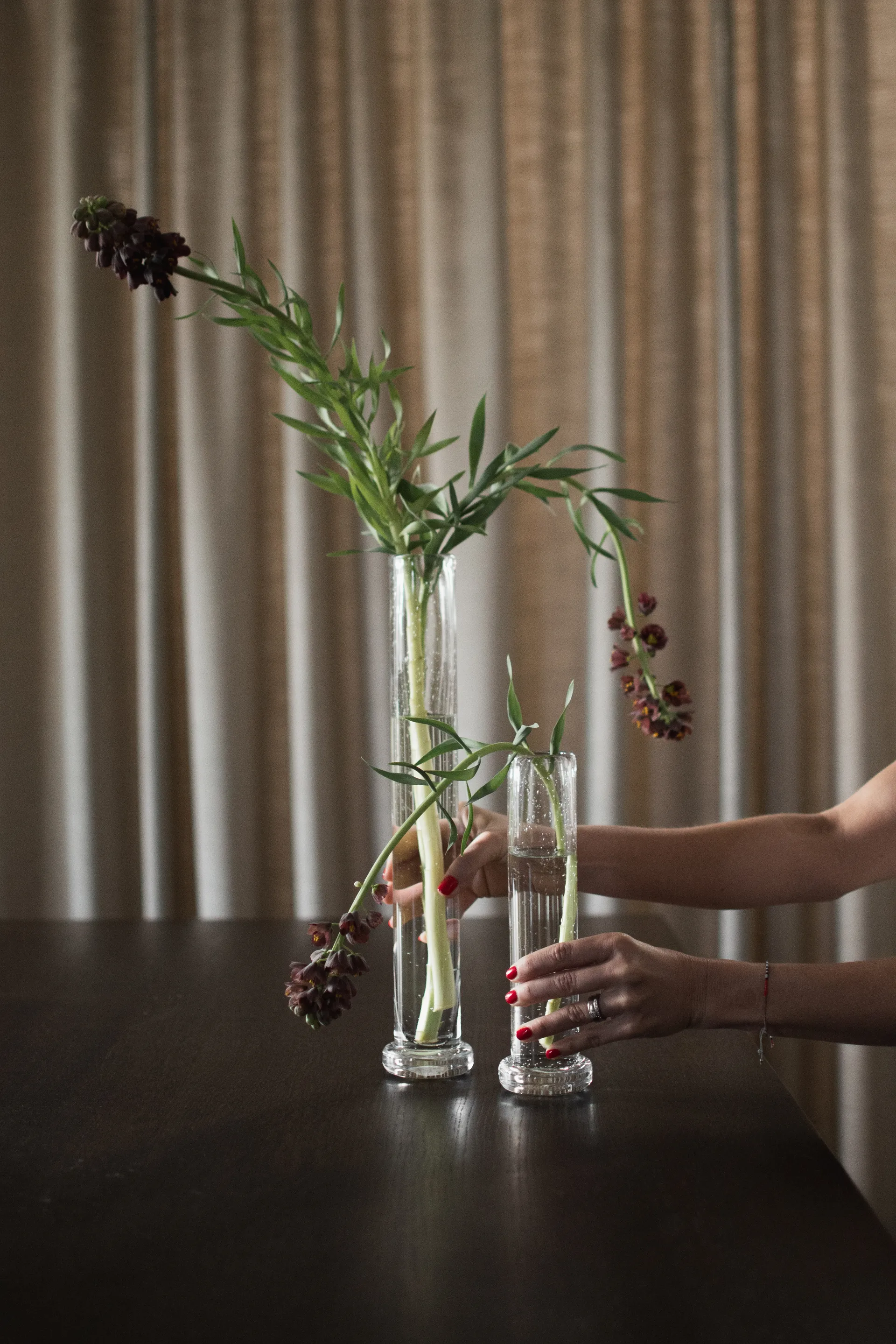 Tall vas, Clear, 25 cm DBKD