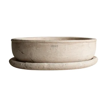 Terra bowl kruka - Sand, Ø30x10,5 cm - DBKD