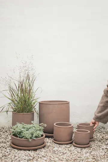 Terra kruka - Brown, Ø16x16 cm - DBKD