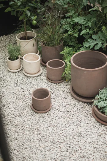 Terra kruka - Sand, Ø18x18 cm - DBKD