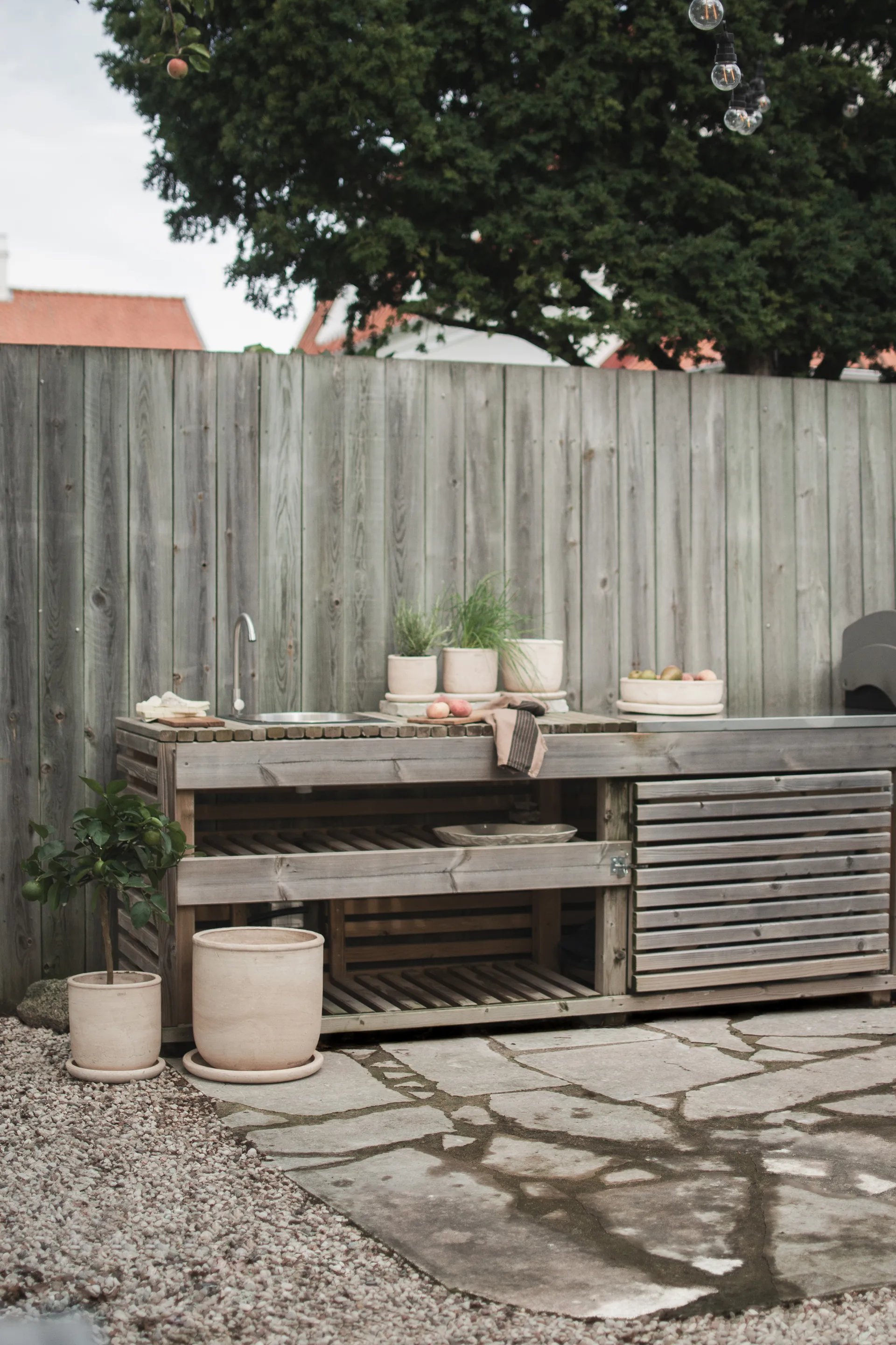 Terra kruka, Sand, Ø23x26 cm DBKD