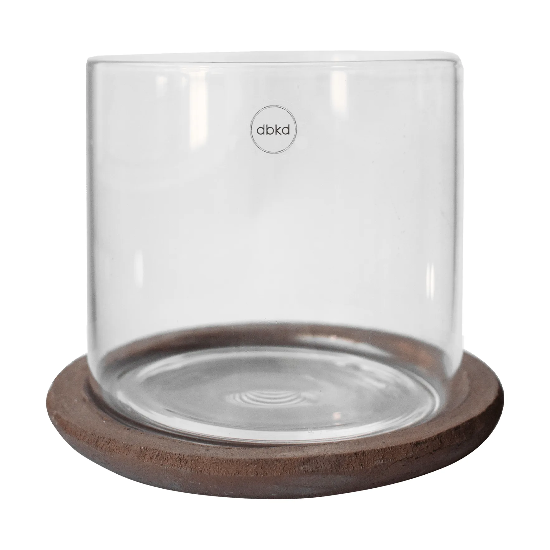 Terra ljuslykta, Brown, 15 cm DBKD