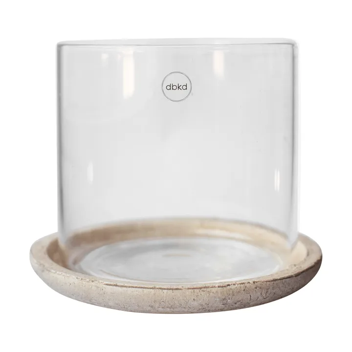 Terra ljuslykta - Sand, 15 cm - DBKD