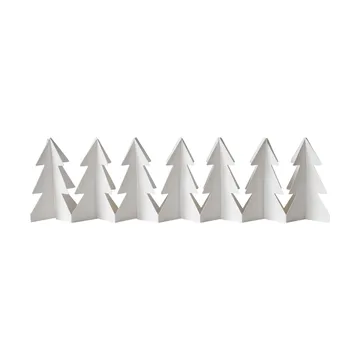 Tree in a row dekoration 60 cm - White - DBKD