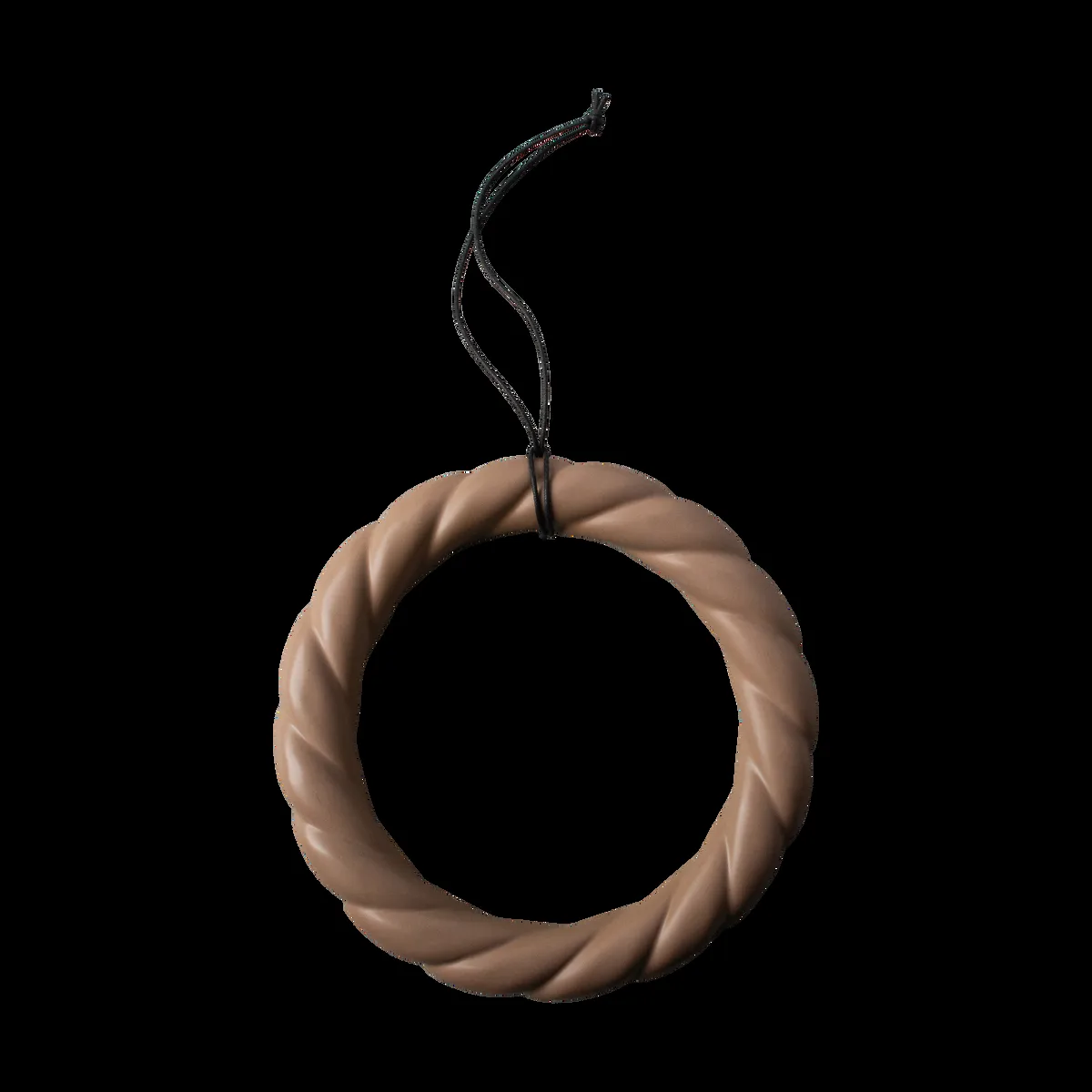 DBKD Twine krans Ø27 cm Nougat