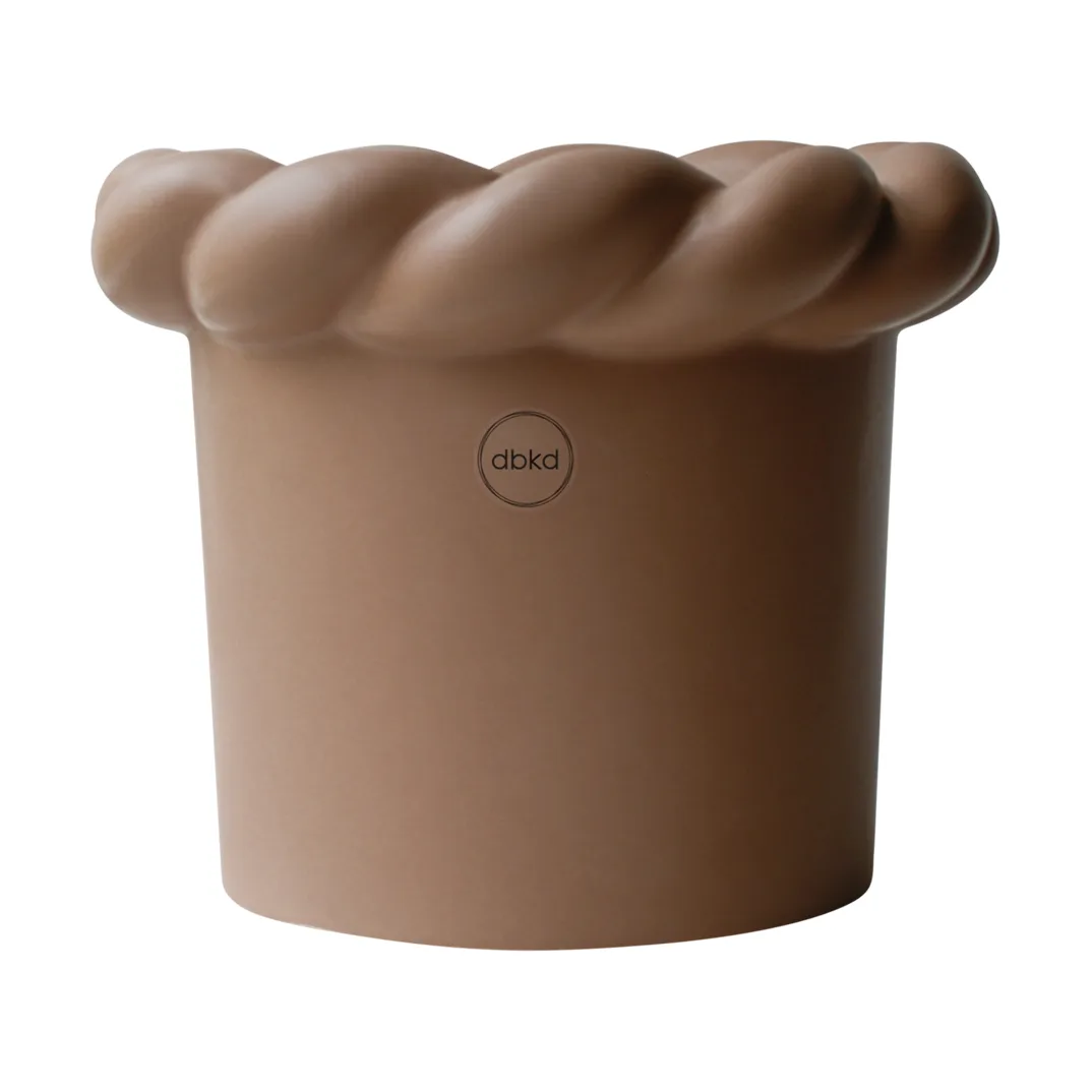 Twine kruka Ø14 cm, Nougat DBKD