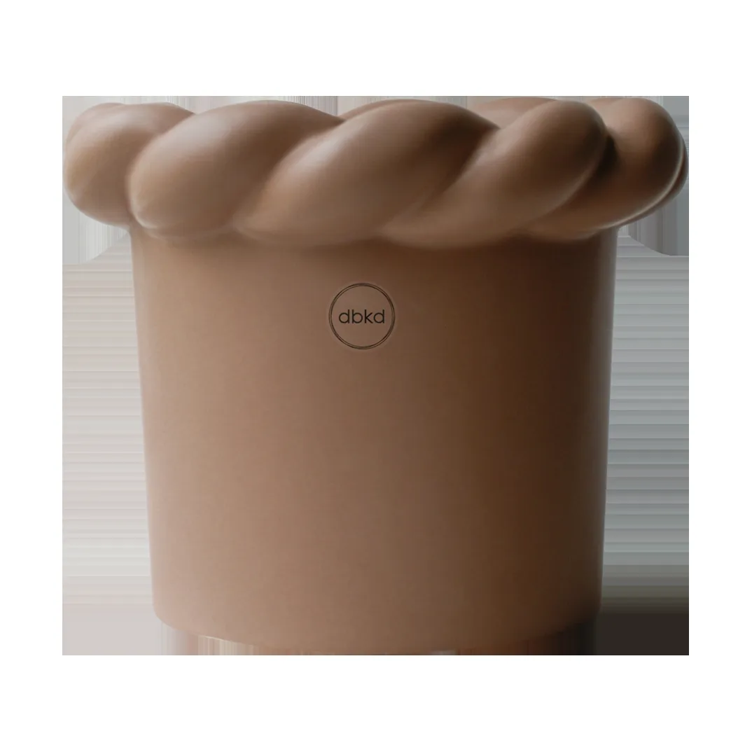 DBKD Twine kruka Ø14 cm Nougat