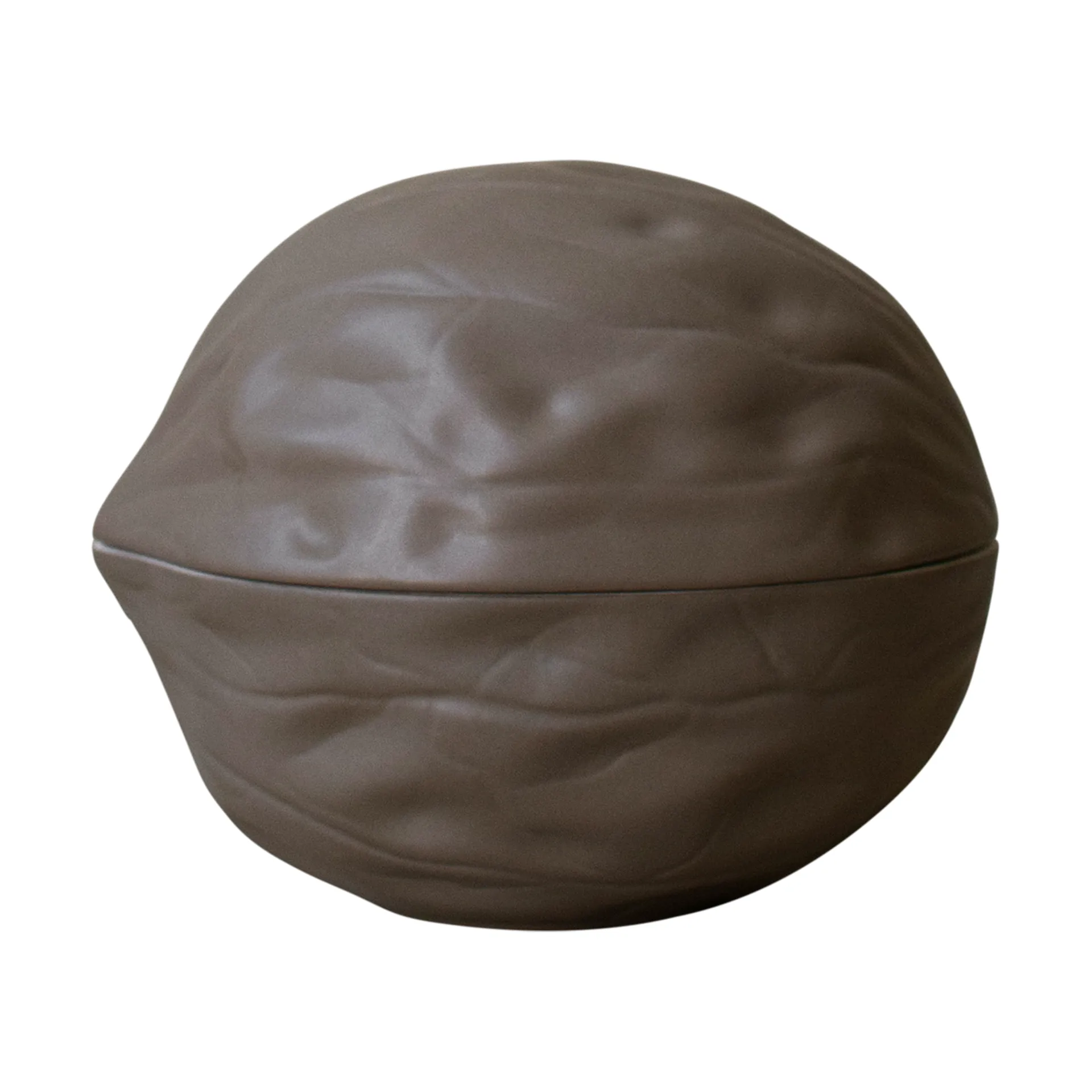 Walnut skål med lock, Dust DBKD