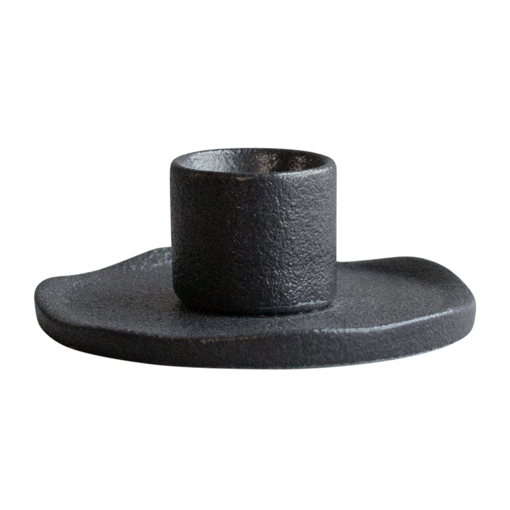DBKD Wave ljusstake Cast iron | Skandinavisk Design | Ljusstakar | Svart